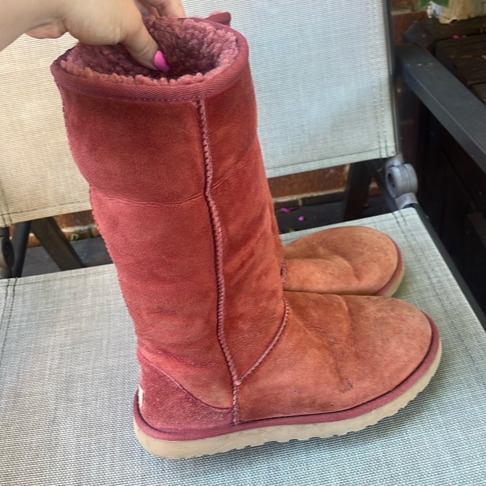 UGG Classic Tall Boots Red Size 8